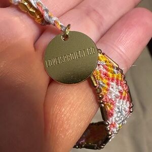 Love Is Project Woven Adjustable Bracelet